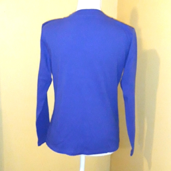 Isaacmizrahilive Top, blue. - Picture 3 of 6